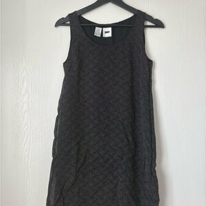 DKNY Black Sleeveless Dress